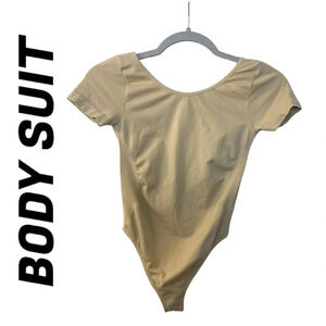 NWOT Tan Stretchy Body Suit​